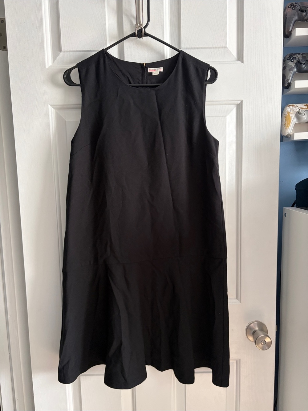Crewcuts Girl’s Everyday Sleeveless Black Uniform Jumper Dress Size 16